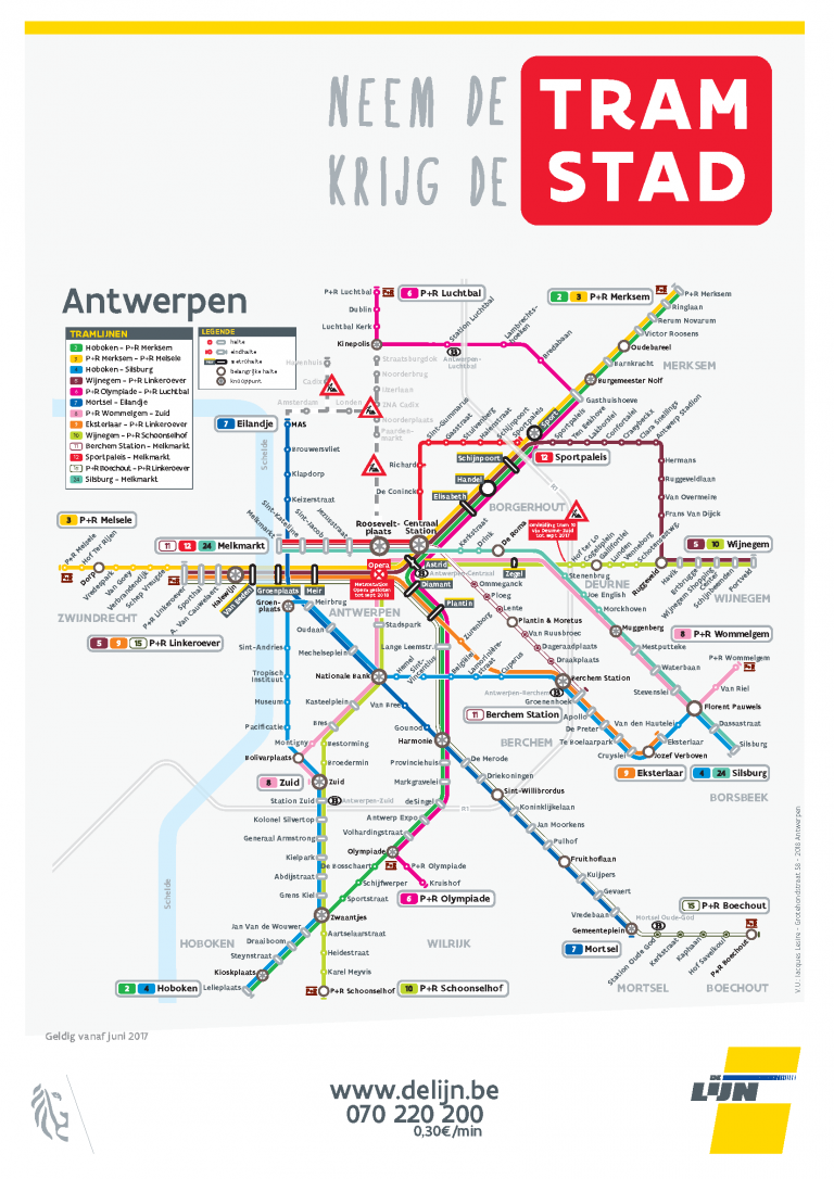 Tramnet Antwerpen